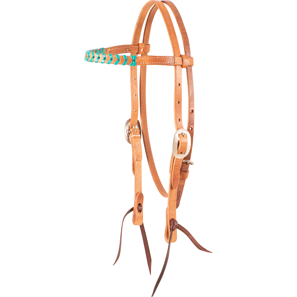 Martin Saddlery Colored Lace Browband Headstall