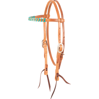 Martin Saddlery Colored Lace Browband Headstall