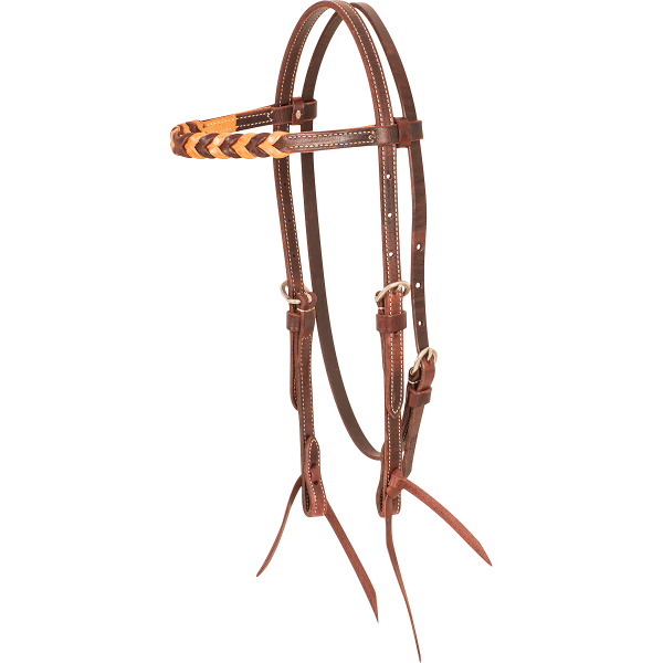 Martin Saddlery Blood Knot Browband Headstall