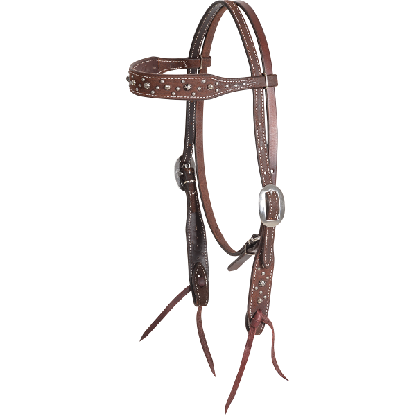 Martin Saddlery Dotted Browband Headstall