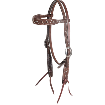 Martin Saddlery Dotted Browband Headstall