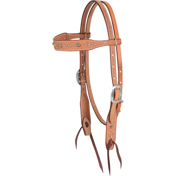 Martin Saddlery Dotted Browband Headstall