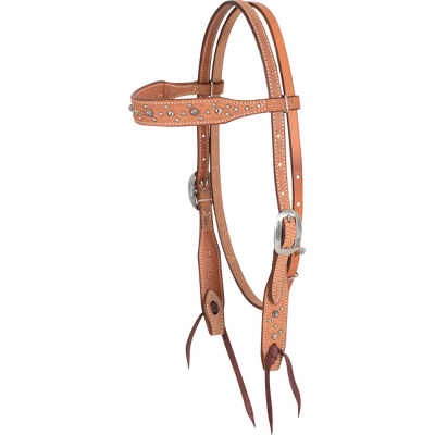Martin Saddlery Dotted Browband Headstall