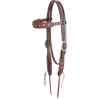 Martin Saddlery Dotted Browband Headstall