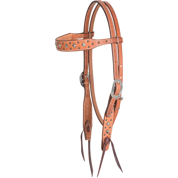 Martin Saddlery Dotted Browband Headstall