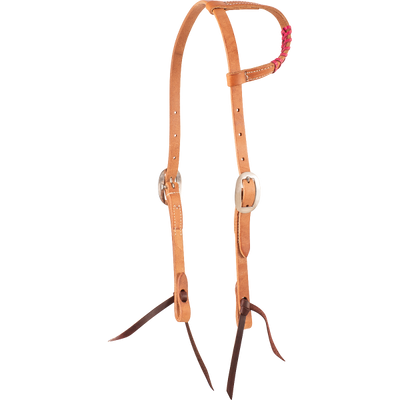 Martin Saddlery Colored Lace Slip Ear Headstall