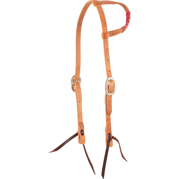 Martin Saddlery Colored Lace Slip Ear Headstall