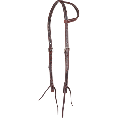 Martin Saddlery Double and Stitched Slip Ear Headstall