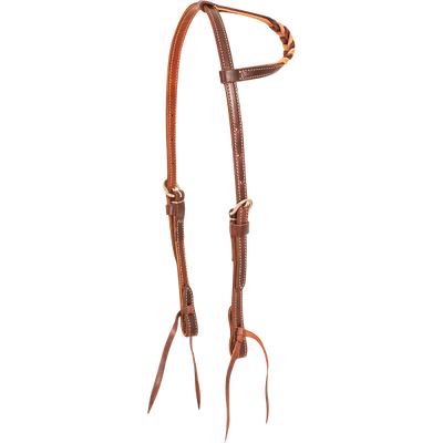 Martin Saddlery Blood Knot Slip Ear Headstall