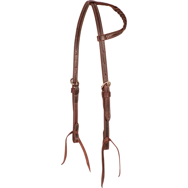 Martin Saddlery Blood Knot Slip Ear Headstall