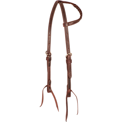 Martin Saddlery Blood Knot Slip Ear Headstall