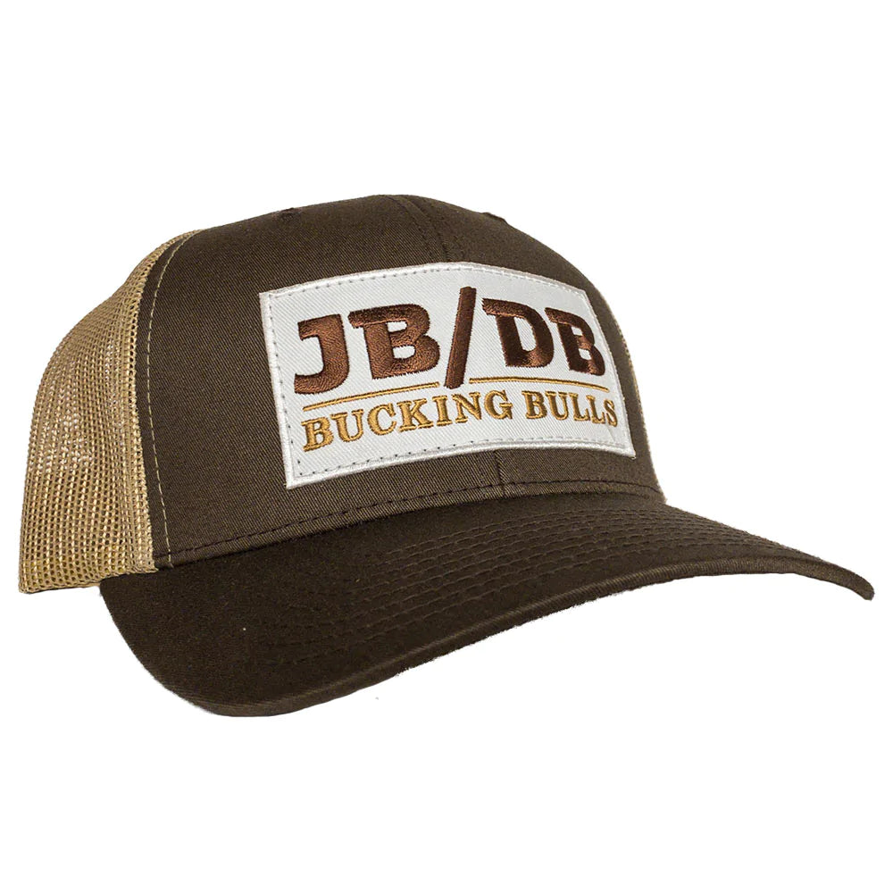 Dale Brisby JB/DB Brown & Khaki Mesh Precurved Snapback