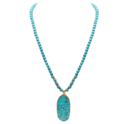 Kinsley Armelle Turquoise Necklace