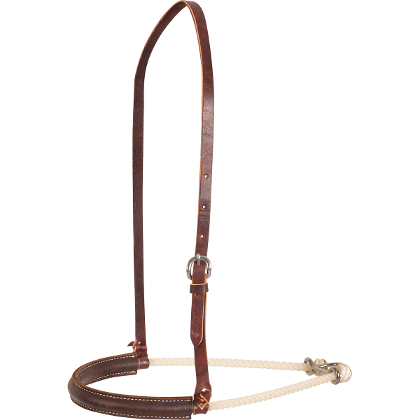 Martin Saddlery Single Rope Nose Band With Leather Cover