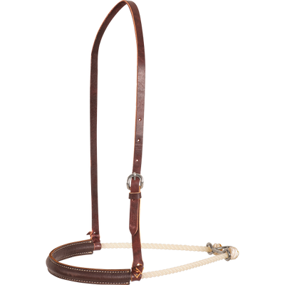 Martin Saddlery Single Rope Nose Band With Leather Cover