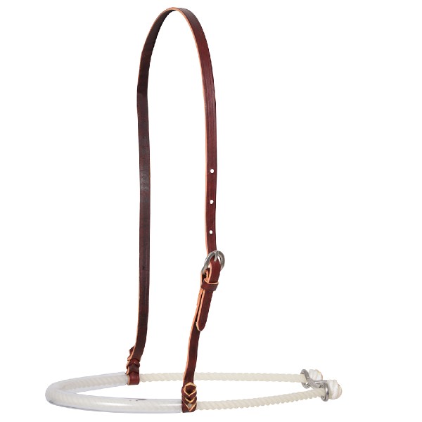 Martin Saddlery Single Rope Nose Band With Rubber Tube