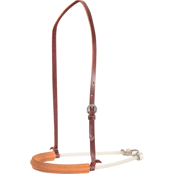 Martin Saddlery Single Rope Nose Band With Leather Cover