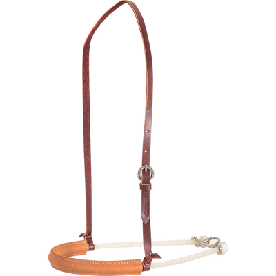 Martin Saddlery Single Rope Nose Band With Leather Cover