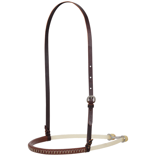 Martin Saddlery Double Rope Nose Band With Lace