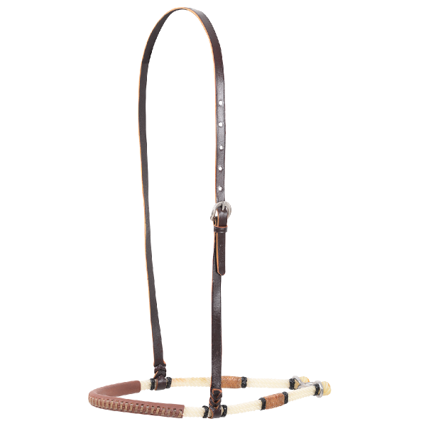 Martin Saddlery Double Rope Nose Band With Lace