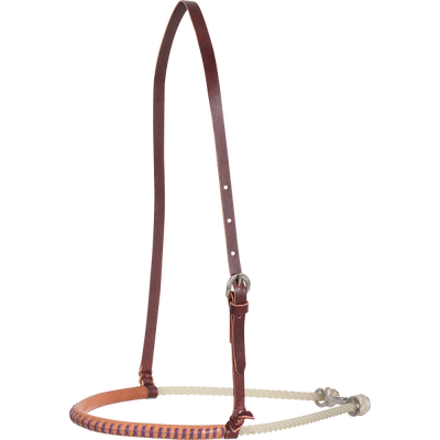 Martin Saddlery Single Rope Nose Band With Lace