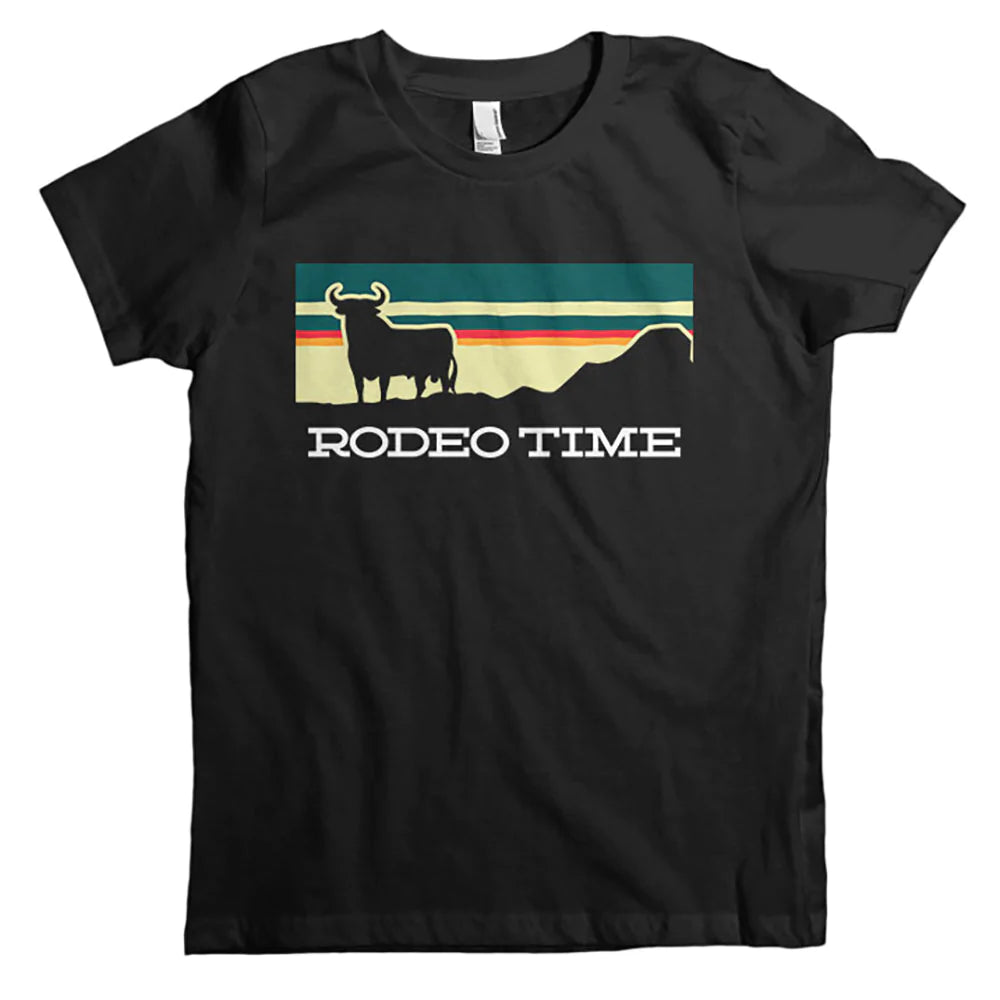 Dale Brisby Kids Sunset Rodeo Time T-Shirt