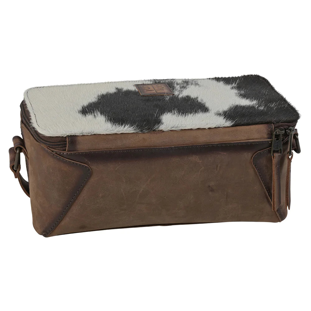 STS Ranch Cowhide Maddi Makeup Carry All