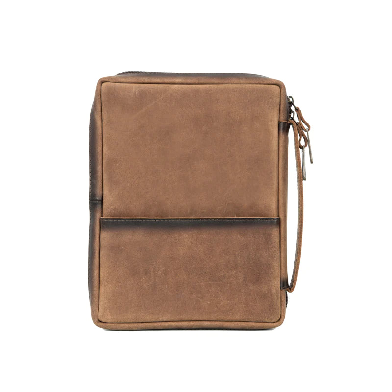 STS Ranch Leather Foreman Bible Cover