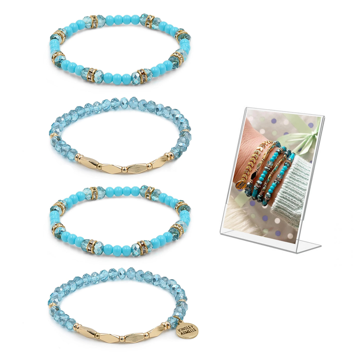 Kinsley Armelle Azure Bracelet Set