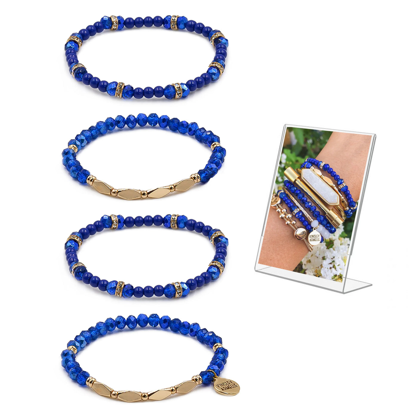 Kinsley Armelle Ondine Blue Bracelet Set