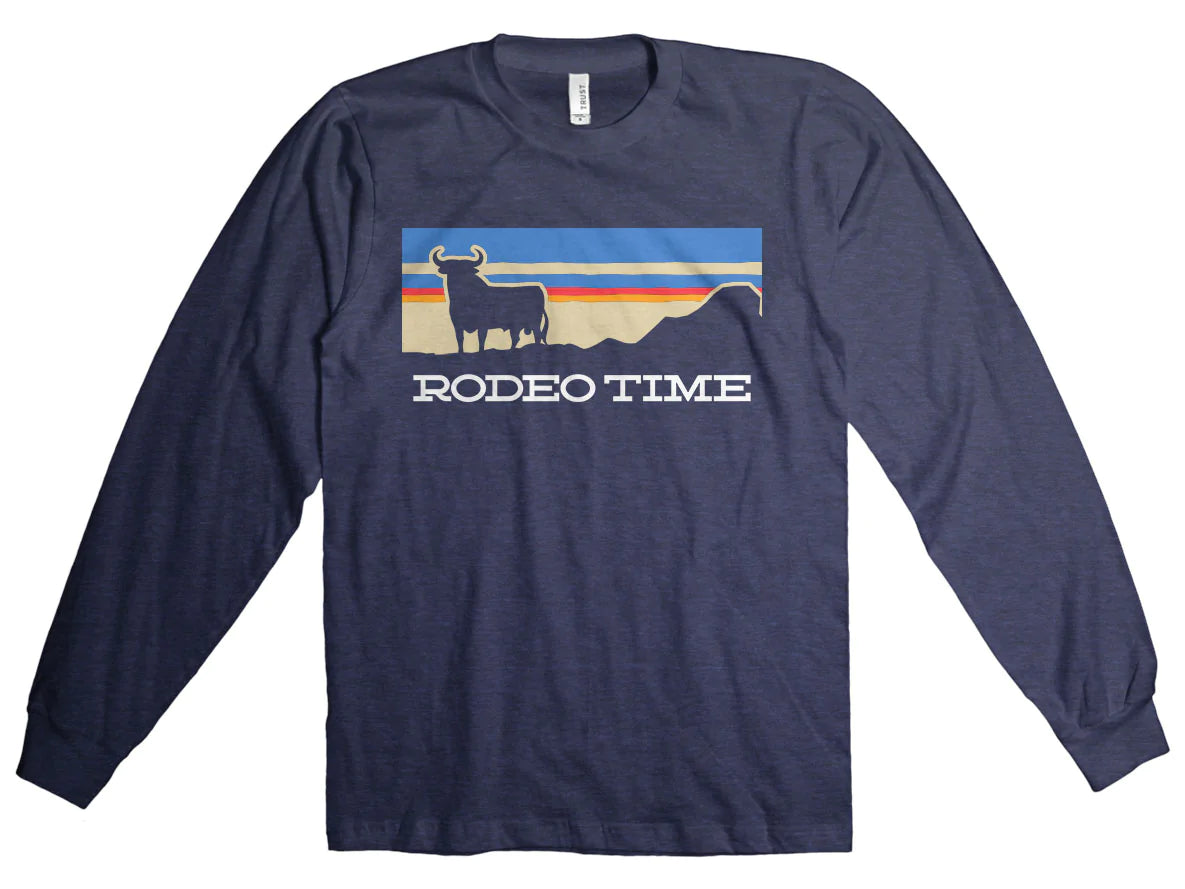 Dale Brisby Sunset Navy Long Sleeve T-Shirt