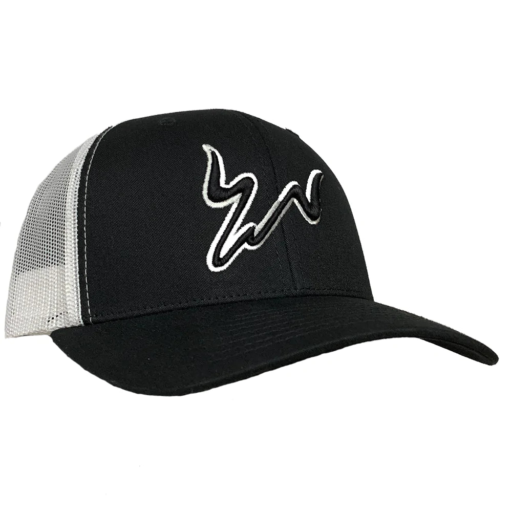 Dale Brisby Cody Webster Black & White Precurve Snapback
