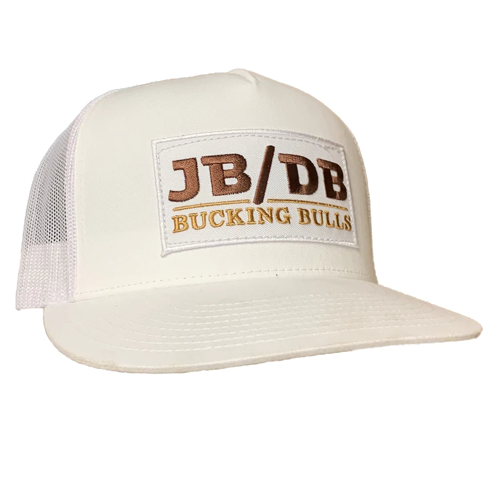 Dale Brisby JB/DB Bucking Bulls White Snapback