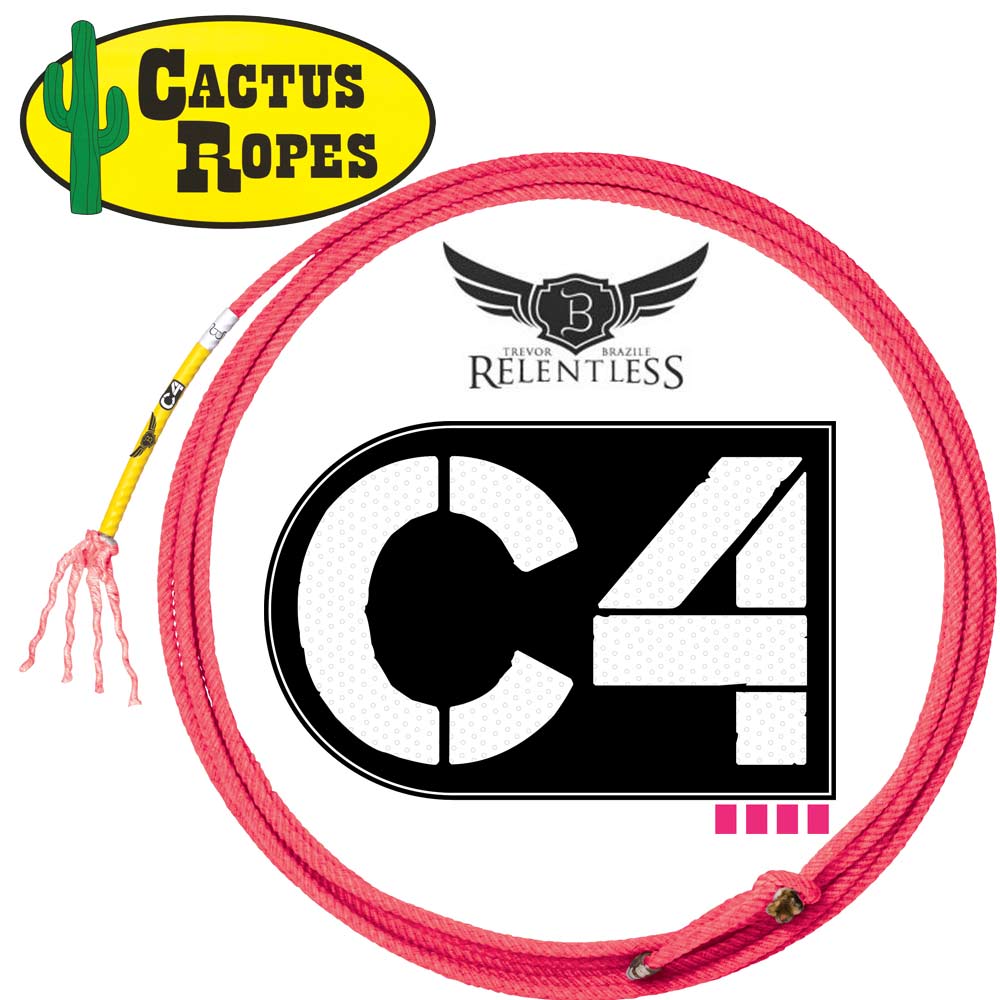 Cactus Ropes & Trevor Brazile's Relentless C4 Heel Rope