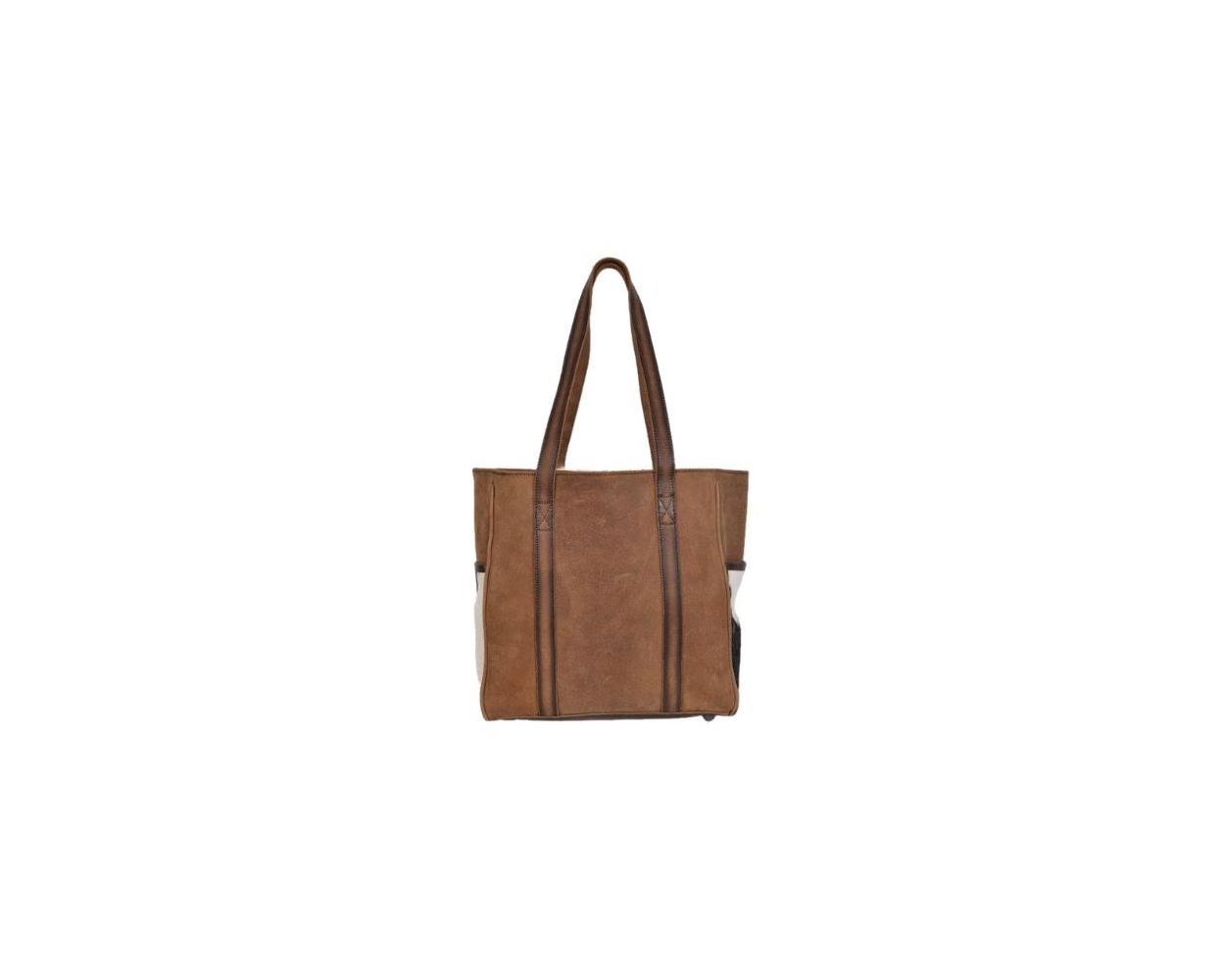STS Ranch Cowhide Heritage Tote Bag
